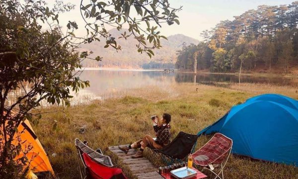 Địa điểm cắm trại ở Hồ Tuyền Lâm không phải ai cũng biết