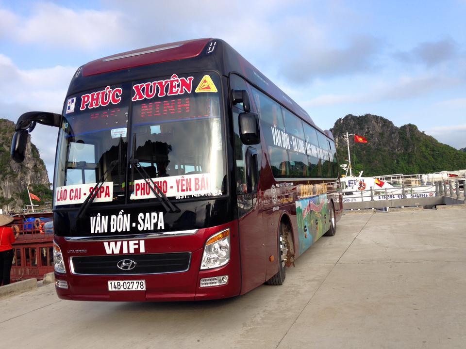 Nhà xe Phúc Xuyên tuyến xe khách từ Sapa về Bắc Ninh