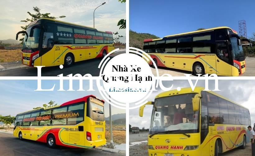 Xe Quang Hạnh: Bến xe, giá vé, số điện thoại và lịch đi Đà Nẵng Nha Trang