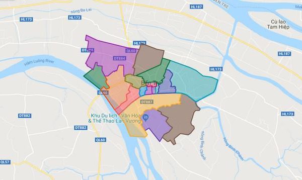 Khám phá bản đồ quy hoạch Thành phố Bến Tre: Định hướng phát triển tương lai