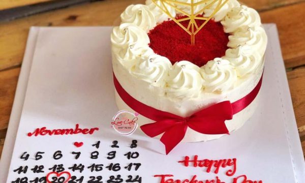 Bánh Sinh Nhật Love Cake – Món quà ý nghĩa dành cho ngày Nhà giáo Việt Nam