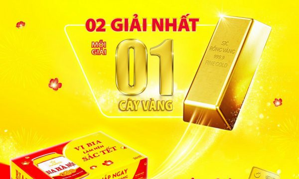 Bia Hà Nội công bố danh sách khách hàng trúng thưởng đợt 1 chương trình khuyến mại "Bật nắp ngay trúng triệu lộc vàng"