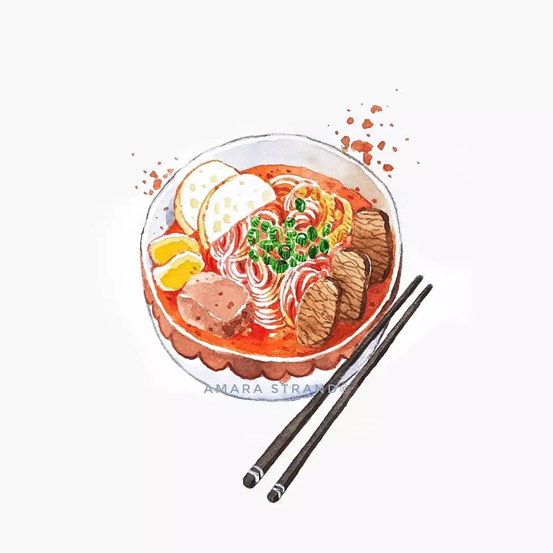 Bún riêu - món ăn Việt Nam