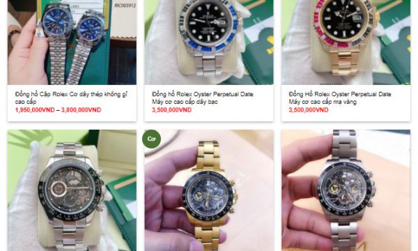 Sự thật về đồng hồ Rolex giá 2 triệu, 3 triệu, 5 triệu, 7 triệu, 10 triệu?