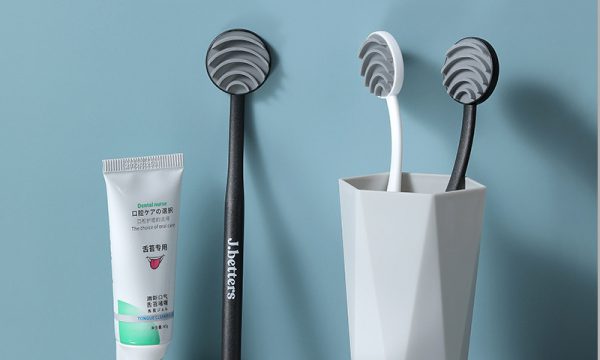 Dụng cụ vệ sinh lưỡi J.betters: Công cụ cạo lưỡi Silicon hàng Nhật sạch êm