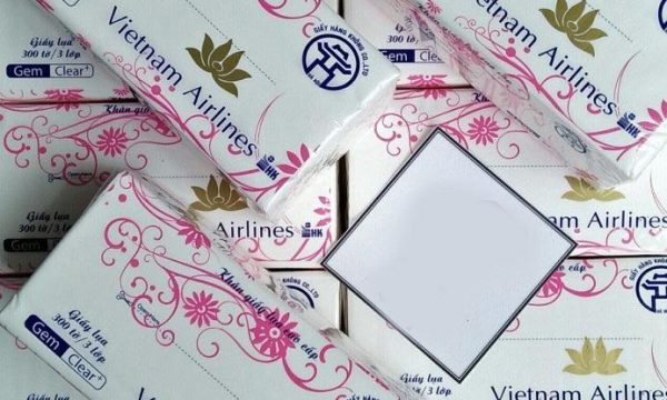 Khăn giấy rút lụa Vietnam Airlines gói 300 tờ – 3 lớp: Khả năng vượt trội và tiện lợi