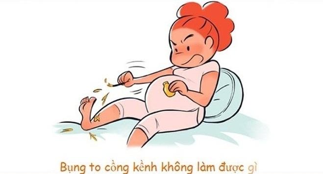 Ảnh bà bầu tuyệt đẹp của mẹ 8x được chồng đi theo tung váy suốt buổi chụp hình