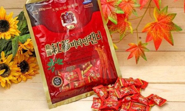 Kẹo Sâm Hàn Quốc: Vị ngon, bổ dưỡng, giá rẻ