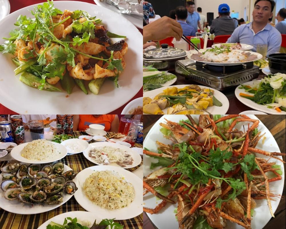Món ăn tại nhà hàng Thanh Trà Phú Quốc