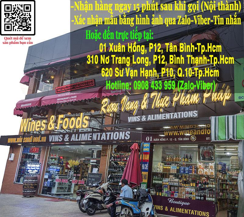 Hình ảnh cửa hàng Wines & Foods tại địa chỉ 01 Xuân Hồng, phường 12, quận Tân Bình, Tp.Hcm