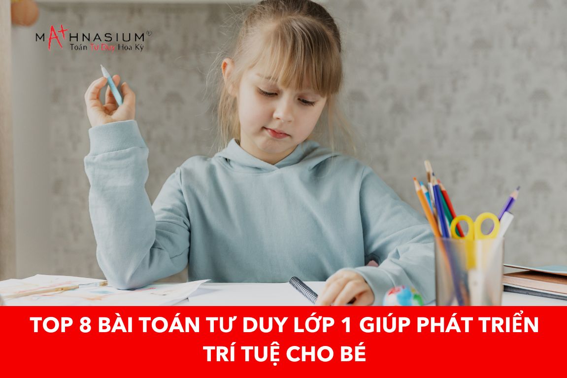 Toán tư duy lớp 1 về hình học