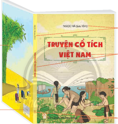 Quan sát bìa truyện sau và nhận xét