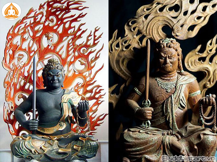 Ảnh các tượng Phật Bất Động Minh Vương