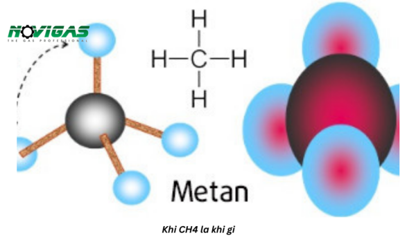 Khí Metan CH4 là gì?Novigas chuyên cung cấp CH4 chất lượng