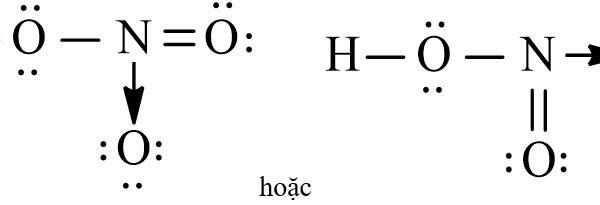 Công thức electron của HNO3 theo chương trình mới, đầy đủ nhất
