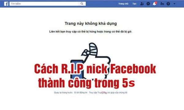 Cách Rip Nick Facebook: Xóa Nick FB Vĩnh Viễn Đơn Giản và Hiệu Quả