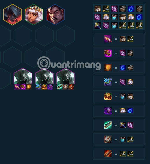 đồ chuẩn mordekaiser dtcl 9.5