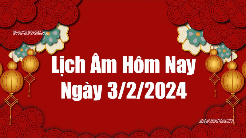 Lịch âm hôm nay