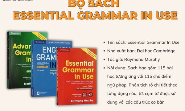Tìm hiểu sách học ngữ pháp Essential Grammar In Use cho người mất gốc
