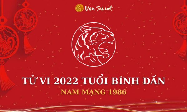 Tử Vi Tuổi Bính Dần Năm 2022 - Nam Mạng 1986 Chi Tiết