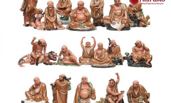 Bật mí ý nghĩa đặc biệt của 18 vị La Hán trong Phật Giáo  