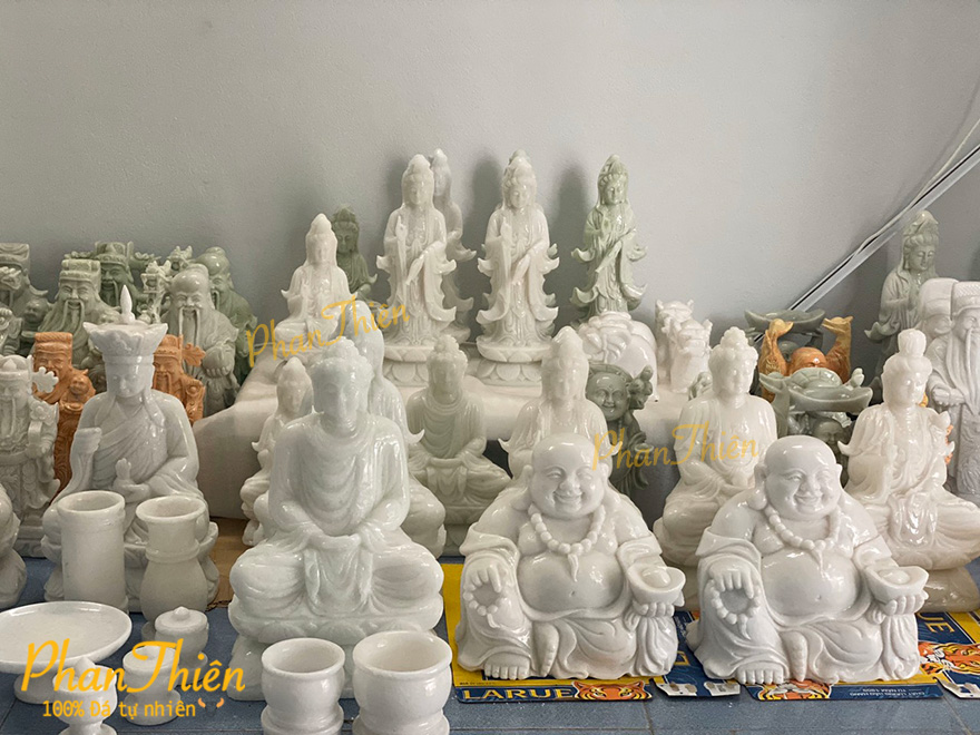 Tượng Phật bằng đá tự nhiên để bàn hoặc thờ tại gia