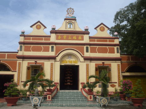 Khám phá “giai thoại” chùa Tam Bảo Hà Tiên ra đời