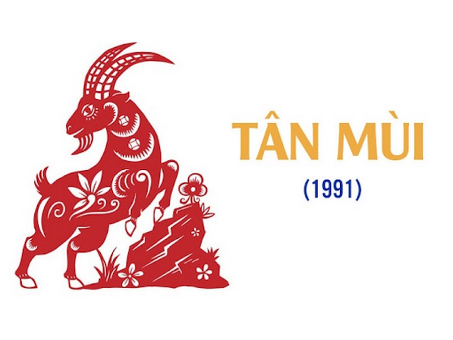 Nam sinh năm 1991 thuộc vào tuổi Tân Mùi, mệnh Thổ