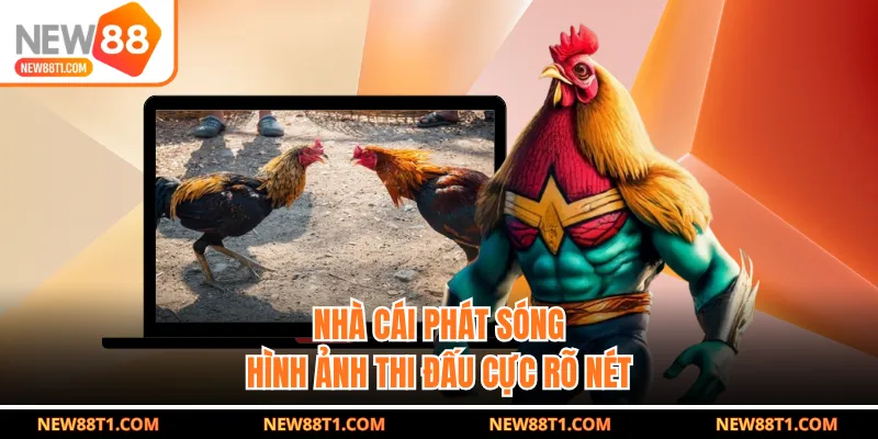 Nhà cái phát sóng hình ảnh thi đấu cực rõ nét