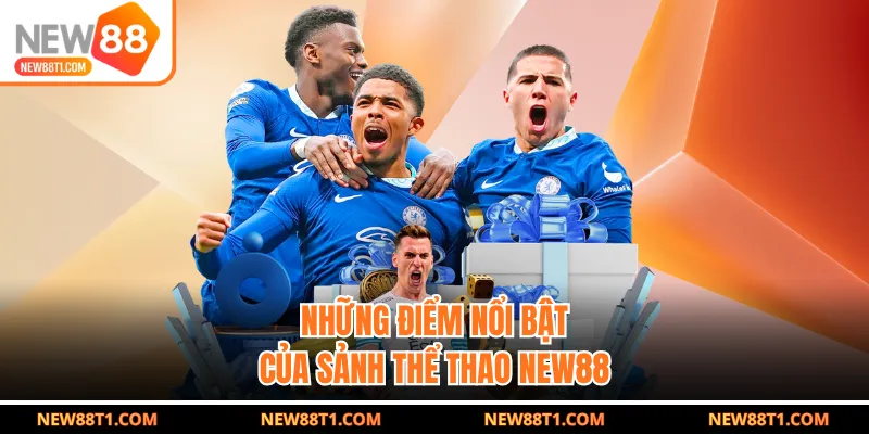 Những điểm nổi bật của sảnh thể thao NEW88